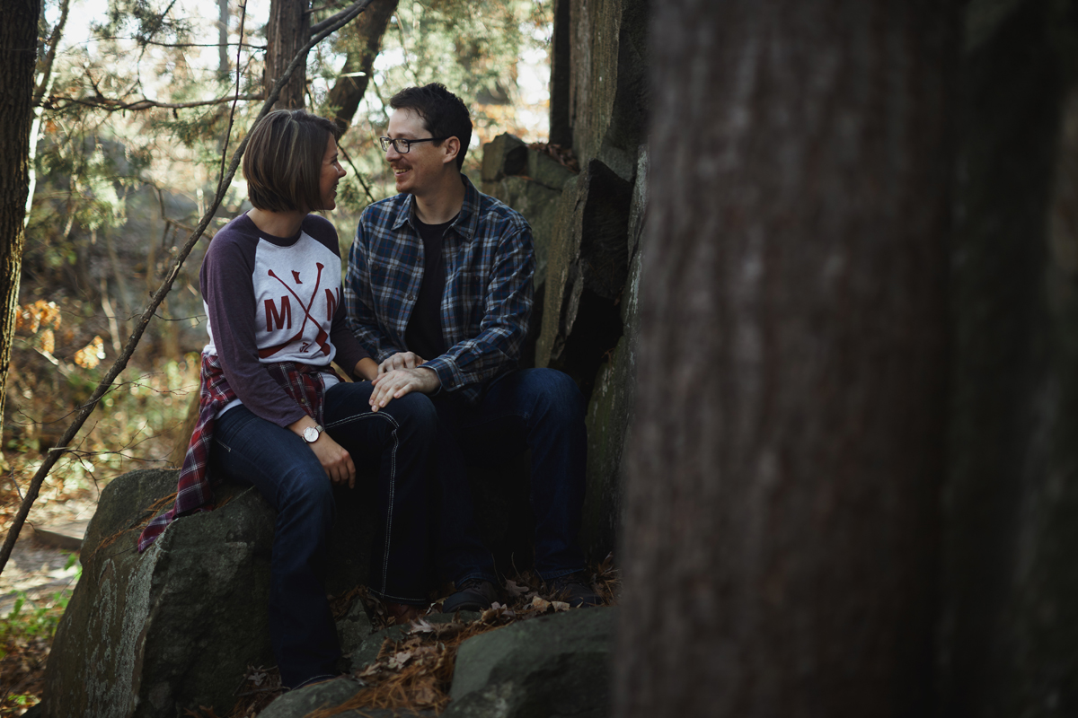 Interstate State Park Engagement Session Cordelia Haugen: Photographer