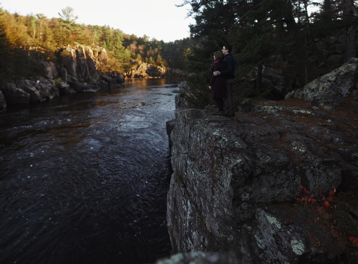 Interstate State Park Engagement Session Cordelia Haugen: Photographer