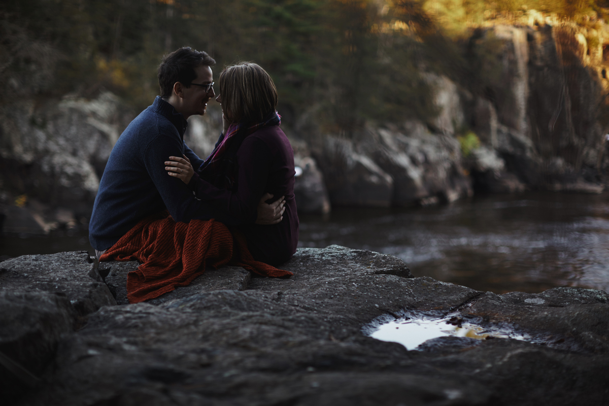 Interstate State Park Engagement Session Cordelia Haugen: Photographer